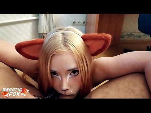 ❤️ Kitsune ingoia cazzo è cum in bocca ️❌ Sluts à noi ️❤